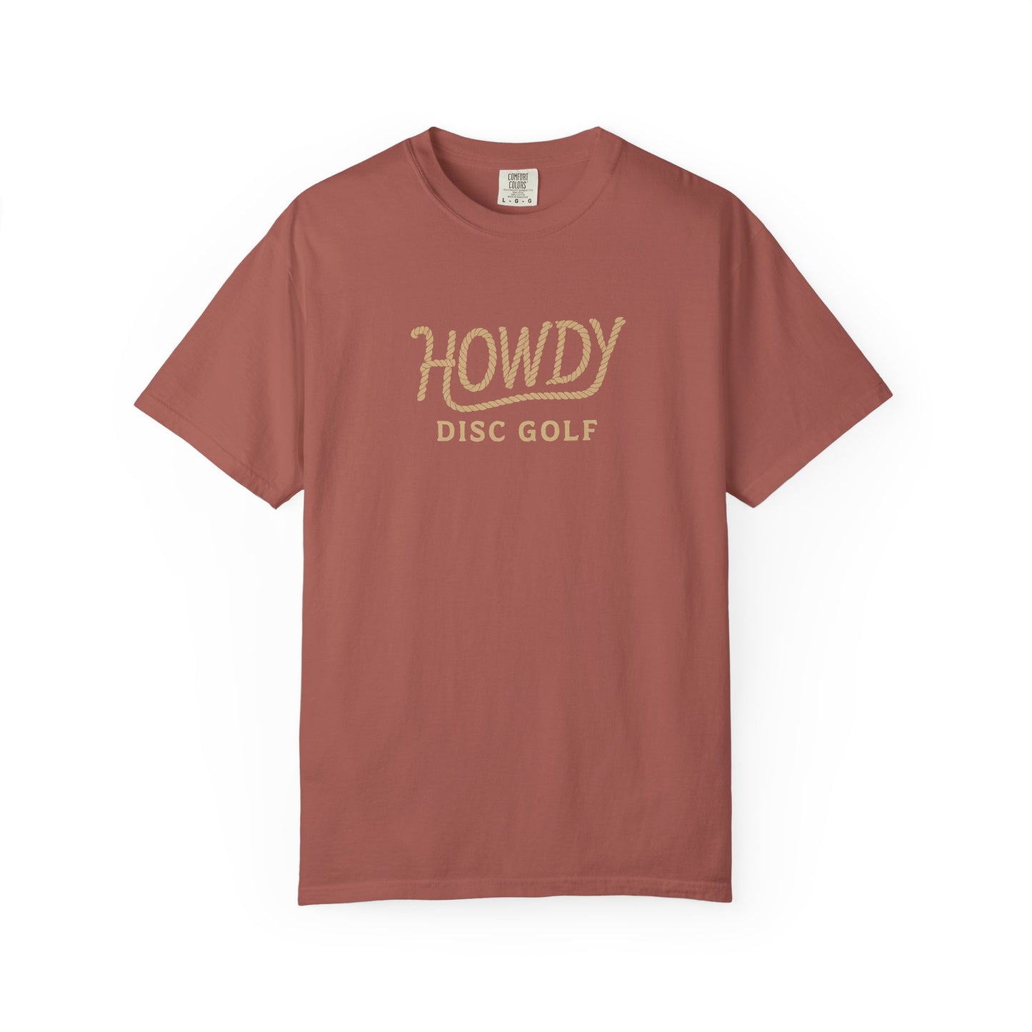 Howdy Rope Logo Tee – Classic Western Disc Golf Style