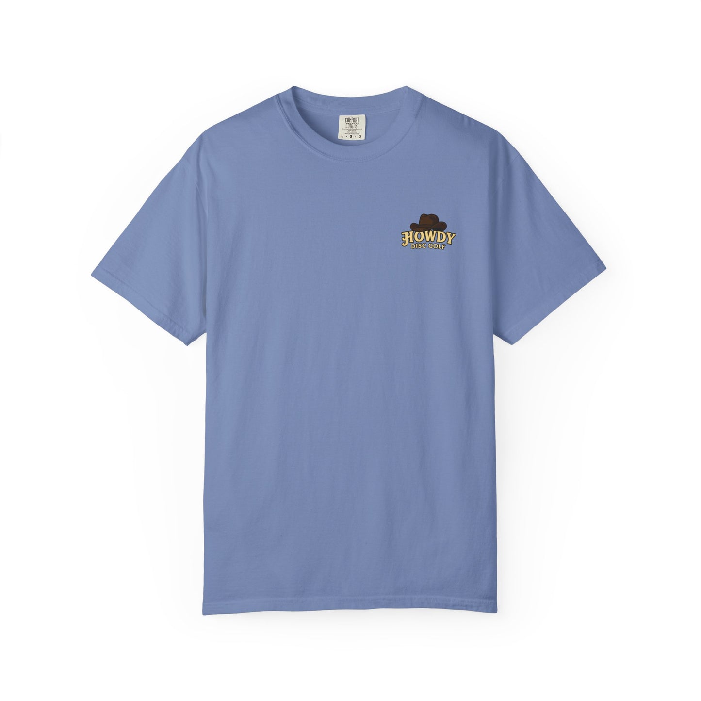 Howdy Disc Golf T-Shirt, Unisex Garment-Dyed Tee for Golf Lovers, Fun Outdoor Tee, Great for Gifts, Summer Sports Fashion