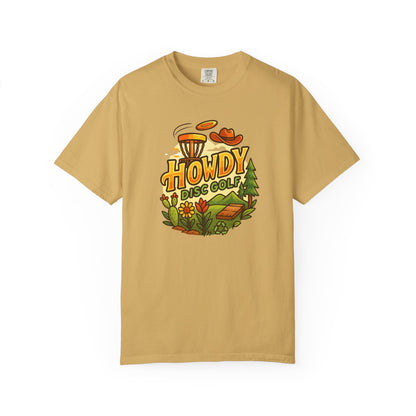 Howdy Disc Golf T-Shirt, Unisex Short Sleeve Tee, Casual Wear, Outdoor Sports Apparel, Summer Gift Idea