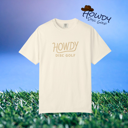 Howdy Rope Logo Tee – Classic Western Disc Golf Style
