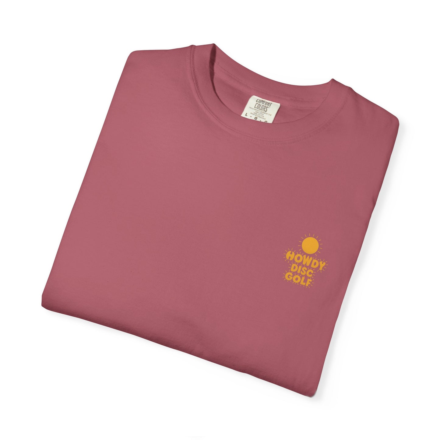 Armadillo Sunny Day Tee – Howdy Disc Golf