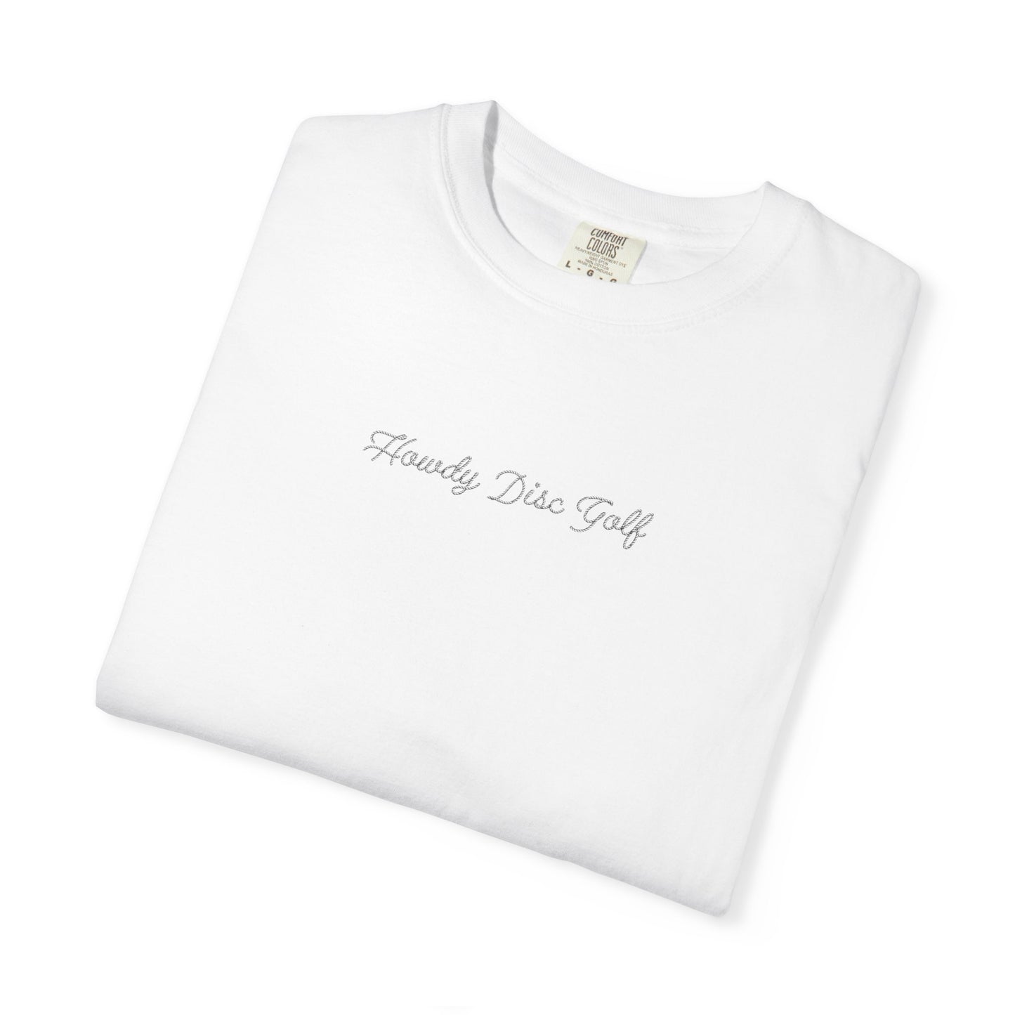 Howdy Mountain Disc Basket Unisex T-shirt
