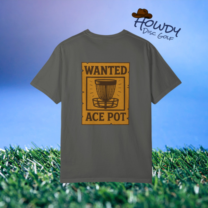 Wanted: Ace Pot Tee – Western Disc Golf Edition