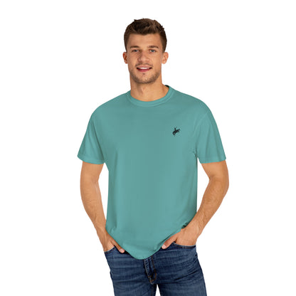 Bucking Bronco Tee- Rope Logo On Back