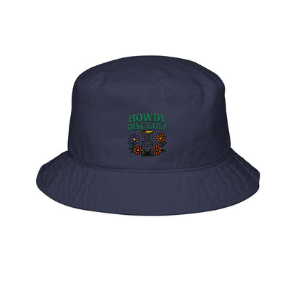 Howdy Disc Golf Embroidered Bucket Hat