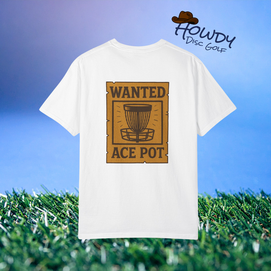 Wanted: Ace Pot Tee – Western Disc Golf Edition