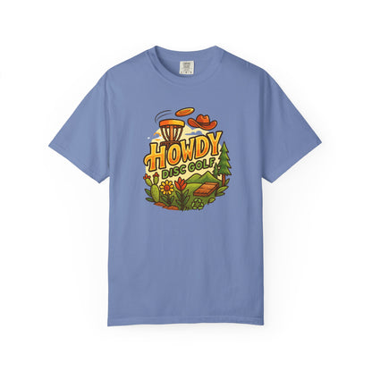 Howdy Disc Golf T-Shirt, Unisex Short Sleeve Tee, Casual Wear, Outdoor Sports Apparel, Summer Gift Idea
