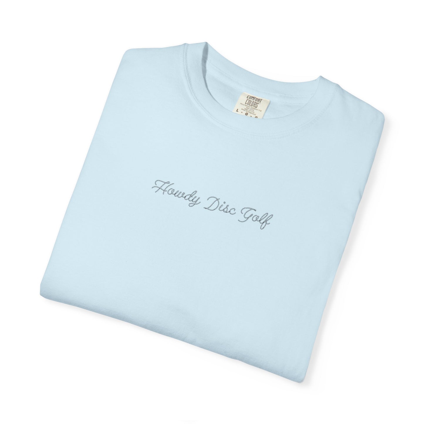 Howdy Mountain Disc Basket Unisex T-shirt