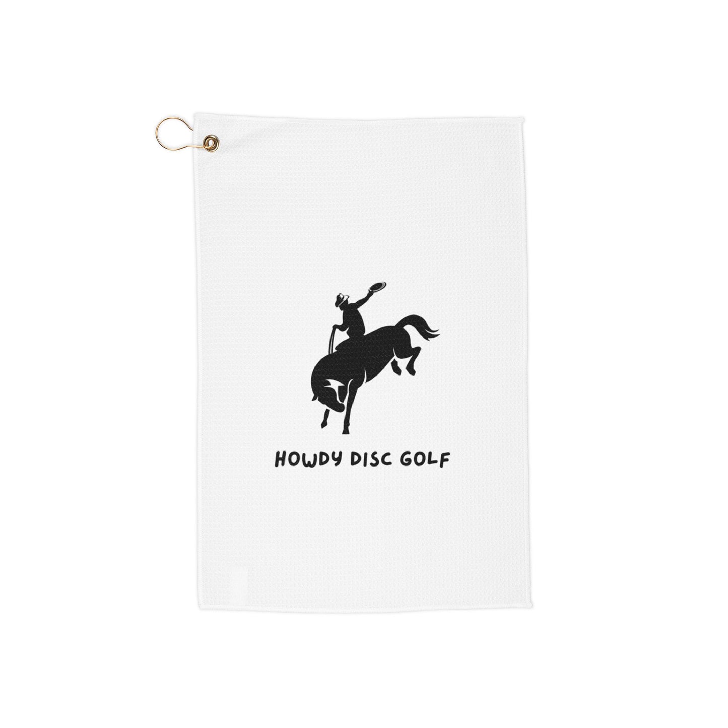 Howdy Disc Golf Towel – Keep It Clean, Play It Cool