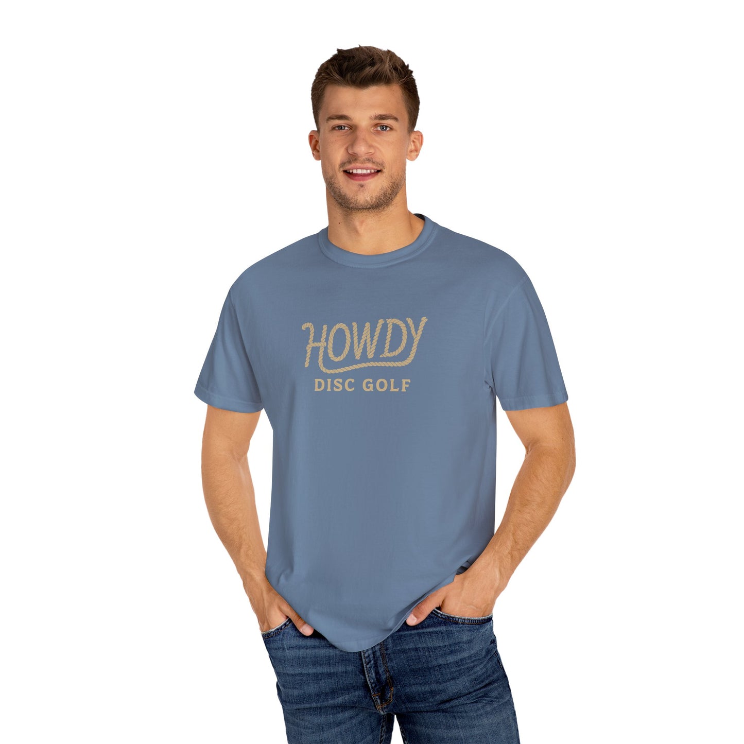 Howdy Rope Logo Tee – Classic Western Disc Golf Style