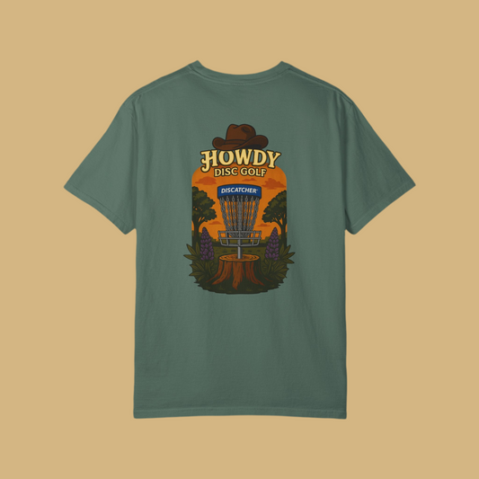 Nature Disc Golf Basket Unisex T-shirt : Howdy