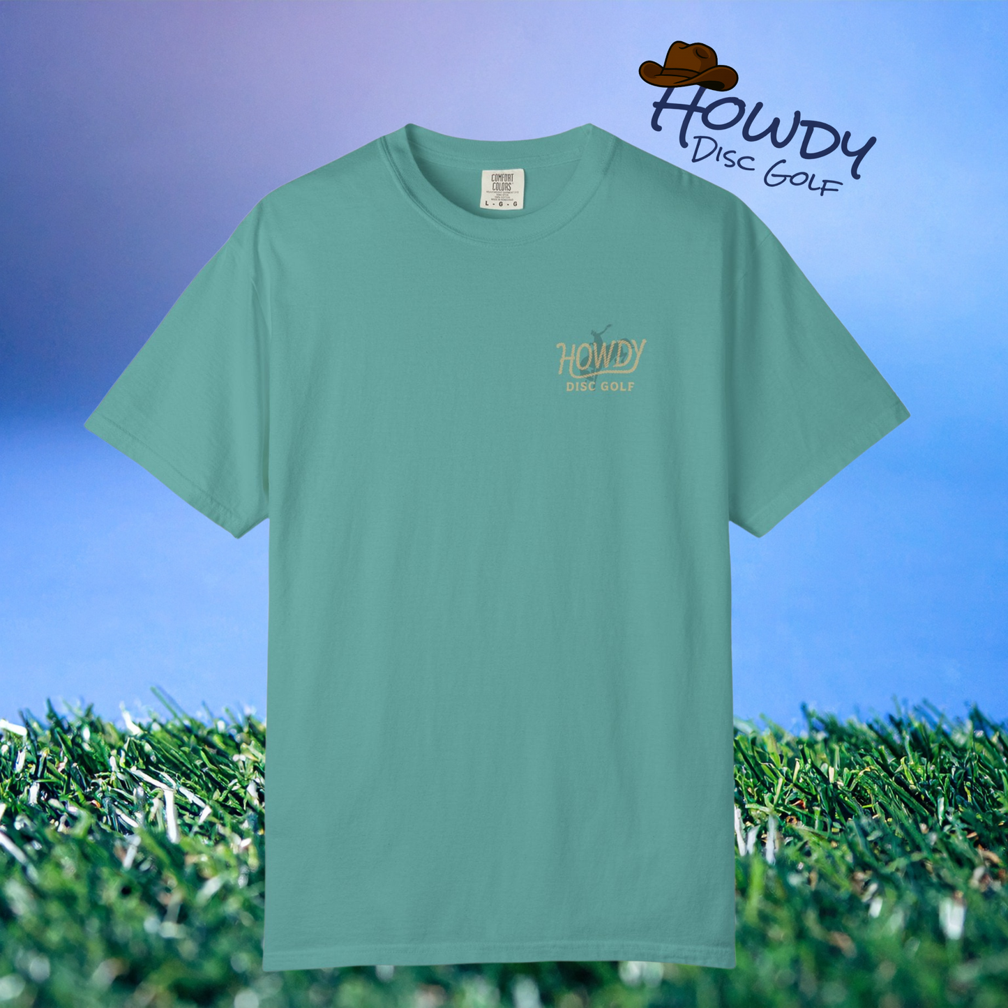 Disc Golf Basket Blueprint : Howdy Unisex T-shirt