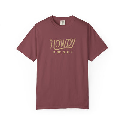 Howdy Rope Logo Tee – Classic Western Disc Golf Style