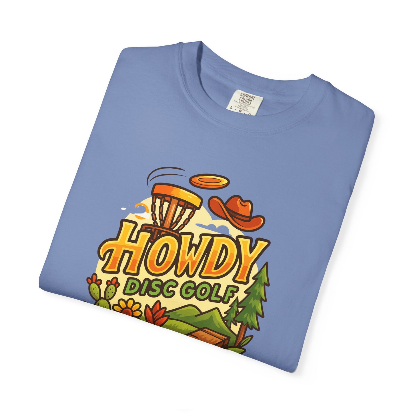 Howdy Disc Golf T-Shirt, Unisex Short Sleeve Tee, Casual Wear, Outdoor Sports Apparel, Summer Gift Idea