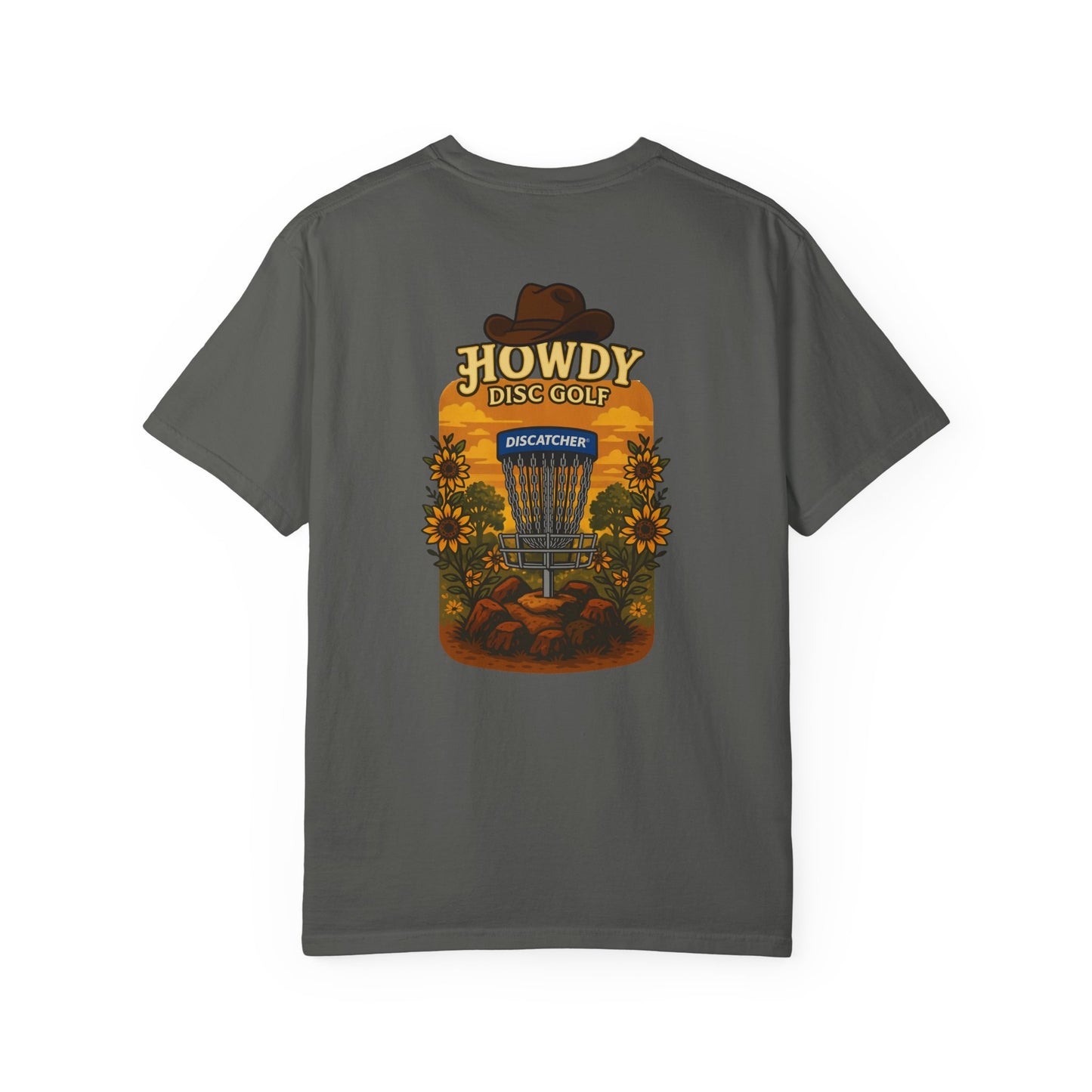 Howdy Disc Golf Sunflower Unisex Garment-Dyed T-Shirt | Casual Summer Tee, Gift for Disc Golf Enthusiasts, Fun Outdoor Activity Shirt, Nature [...]