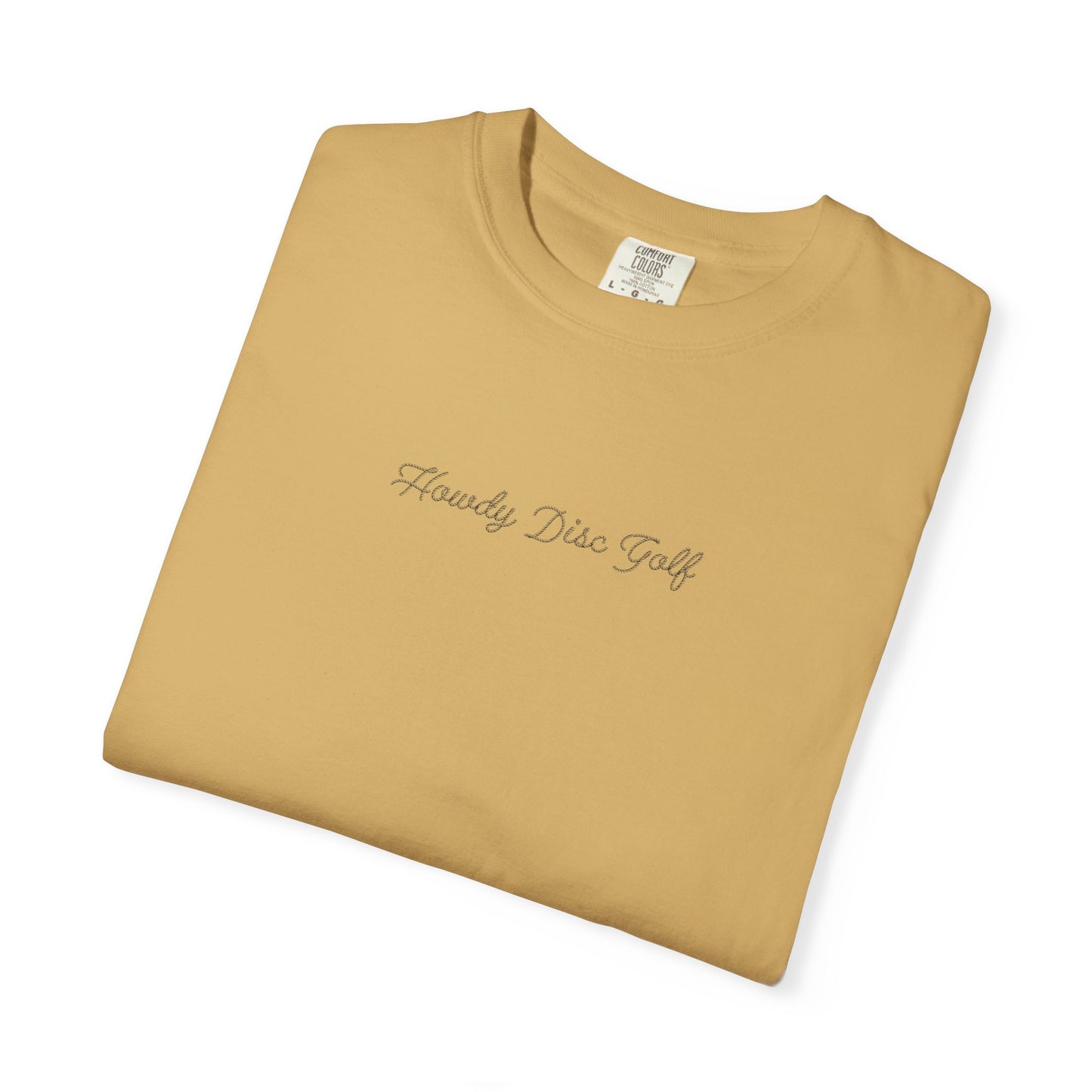 Howdy Mountain Disc Basket Unisex T-shirt