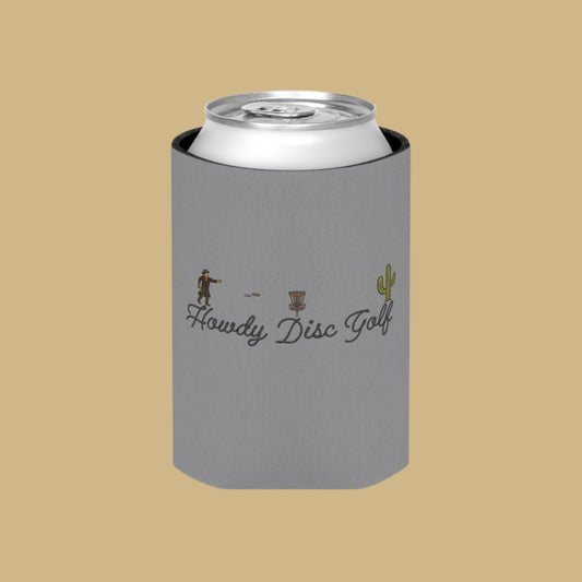 Howdy Disc Golf Can Cooler – Cowboy Throw Design