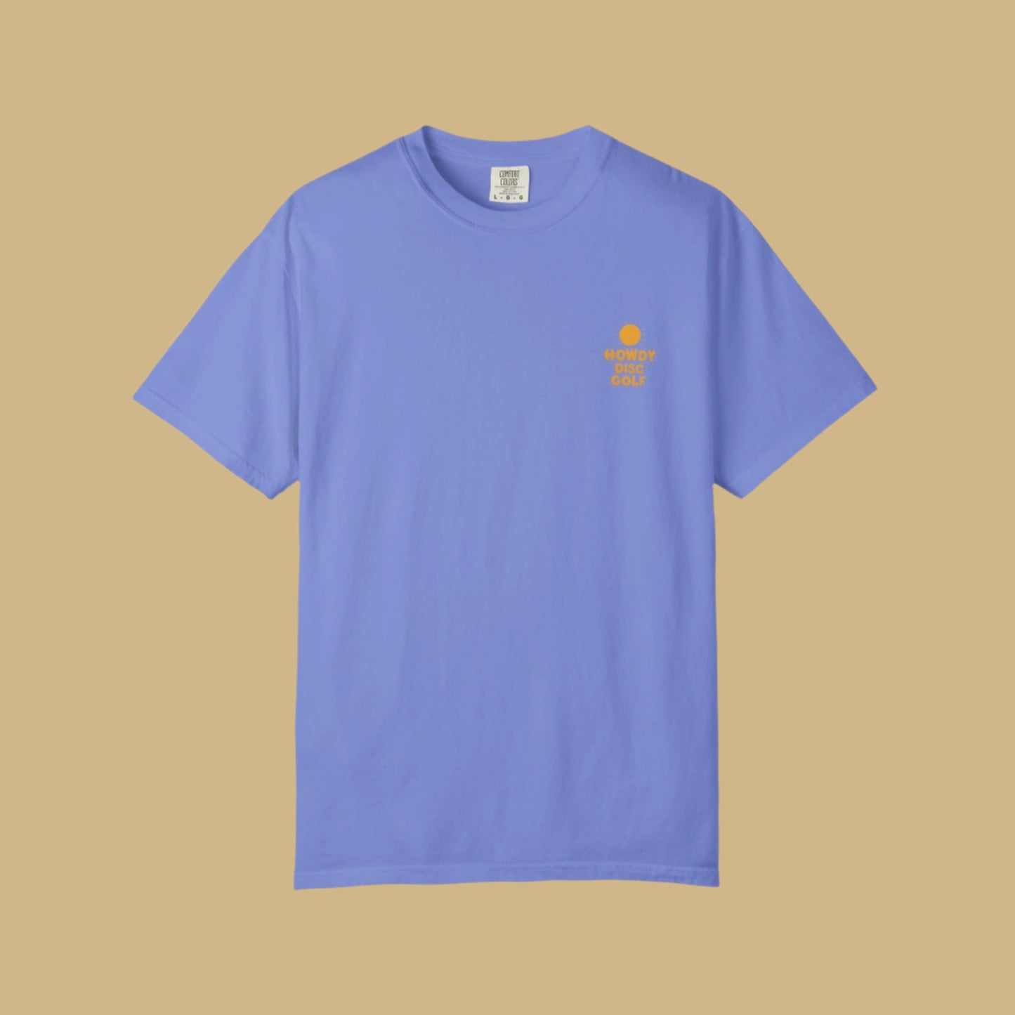 Armadillo Sunny Day Tee – Howdy Disc Golf