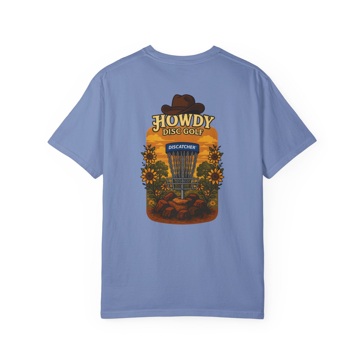 Howdy Disc Golf Sunflower Unisex Garment-Dyed T-Shirt | Casual Summer Tee, Gift for Disc Golf Enthusiasts, Fun Outdoor Activity Shirt, Nature [...]