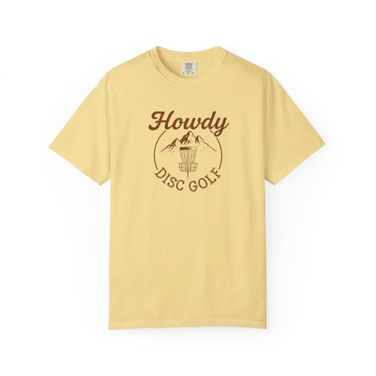 Howdy Disc Golf T-Shirt, Casual Sportswear, Gift for Golfers, Unisex Tee, Outdoor Activity, Summer Fun