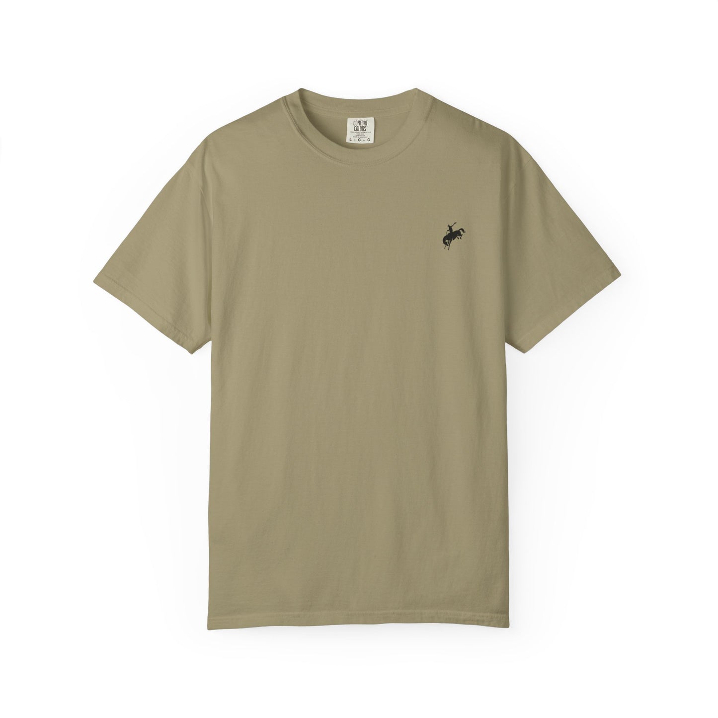 Bucking Bronco Tee- Rope Logo On Back