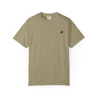 Bucking Bronco Tee- Rope Logo On Back