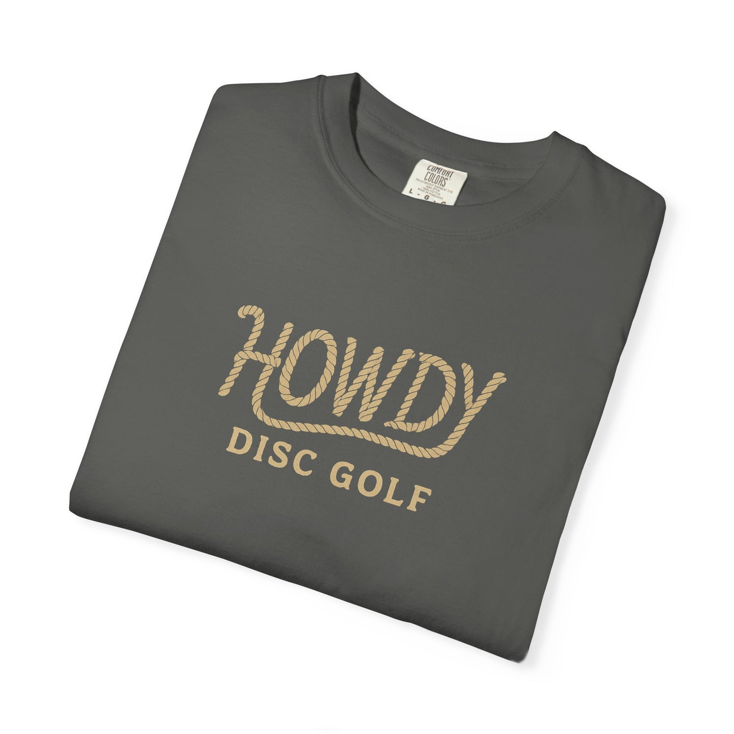 Howdy Rope Logo Tee – Classic Western Disc Golf Style