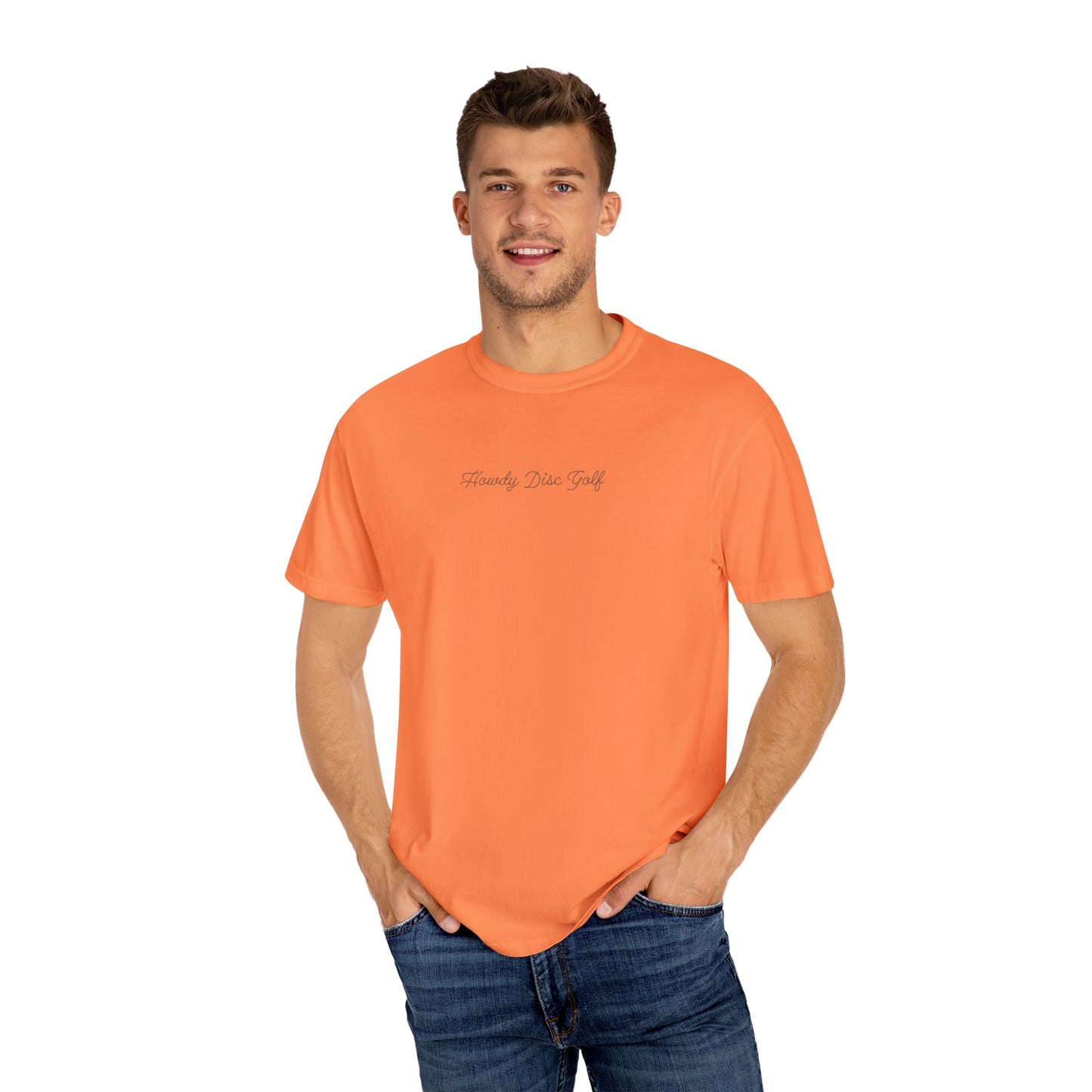Howdy Mountain Disc Basket Unisex T-shirt