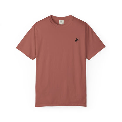 Bucking Bronco Tee- Rope Logo On Back