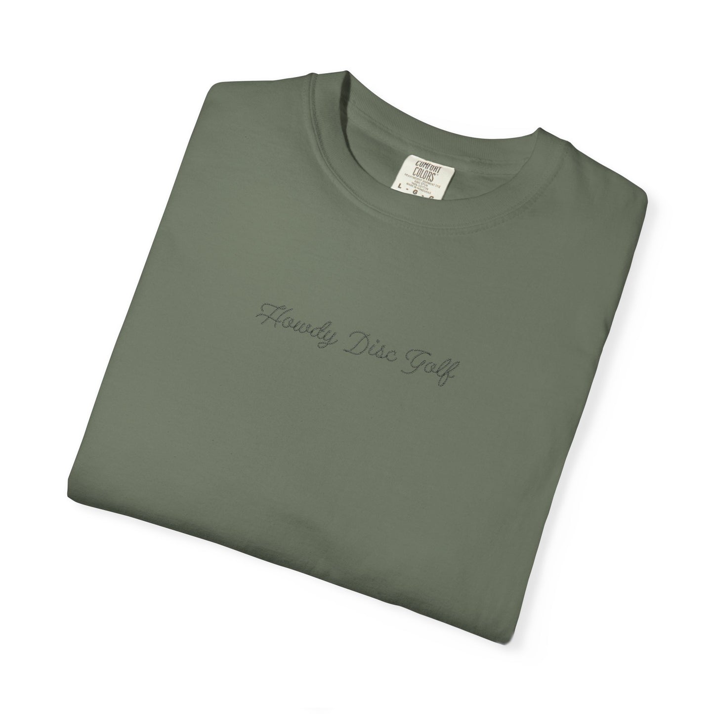 Howdy Mountain Disc Basket Unisex T-shirt