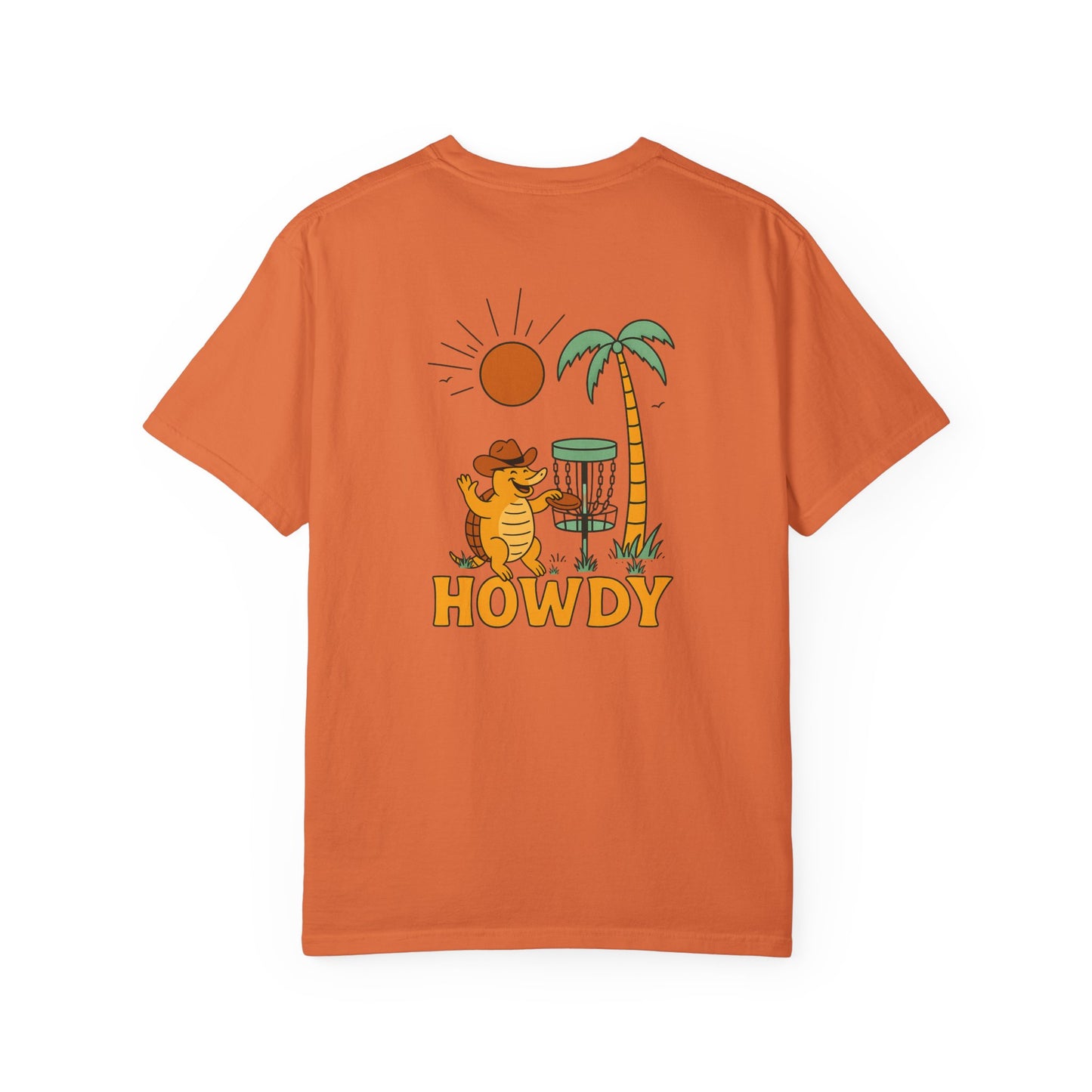 Armadillo Sunny Day Tee – Howdy Disc Golf