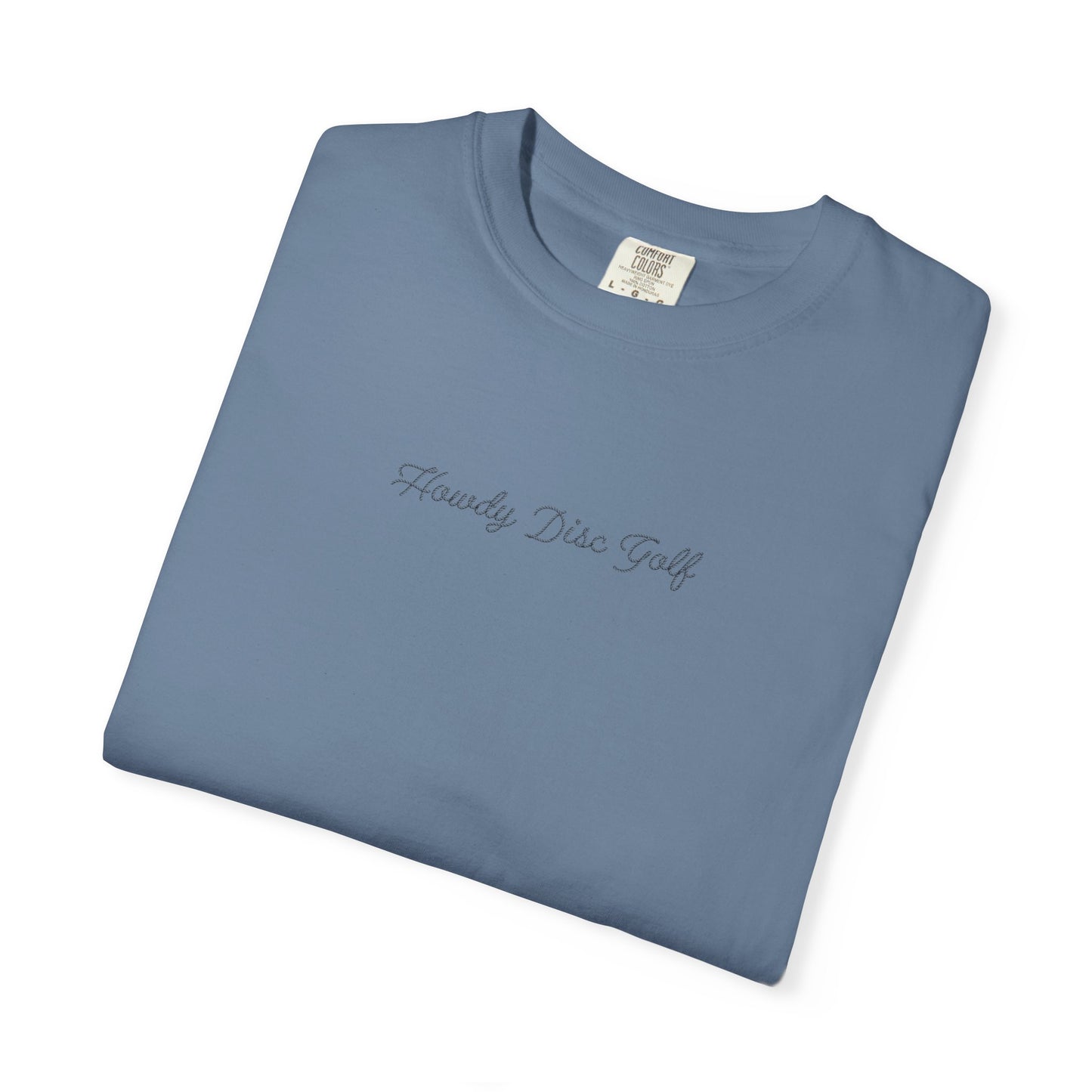 Howdy Mountain Disc Basket Unisex T-shirt