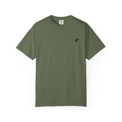 Bucking Bronco Tee- Rope Logo On Back