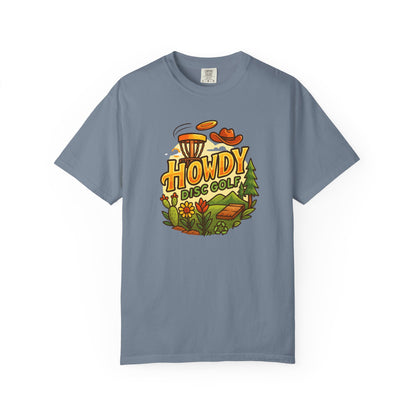 Howdy Disc Golf T-Shirt, Unisex Short Sleeve Tee, Casual Wear, Outdoor Sports Apparel, Summer Gift Idea