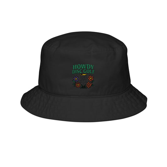 Howdy Disc Golf Embroidered Bucket Hat