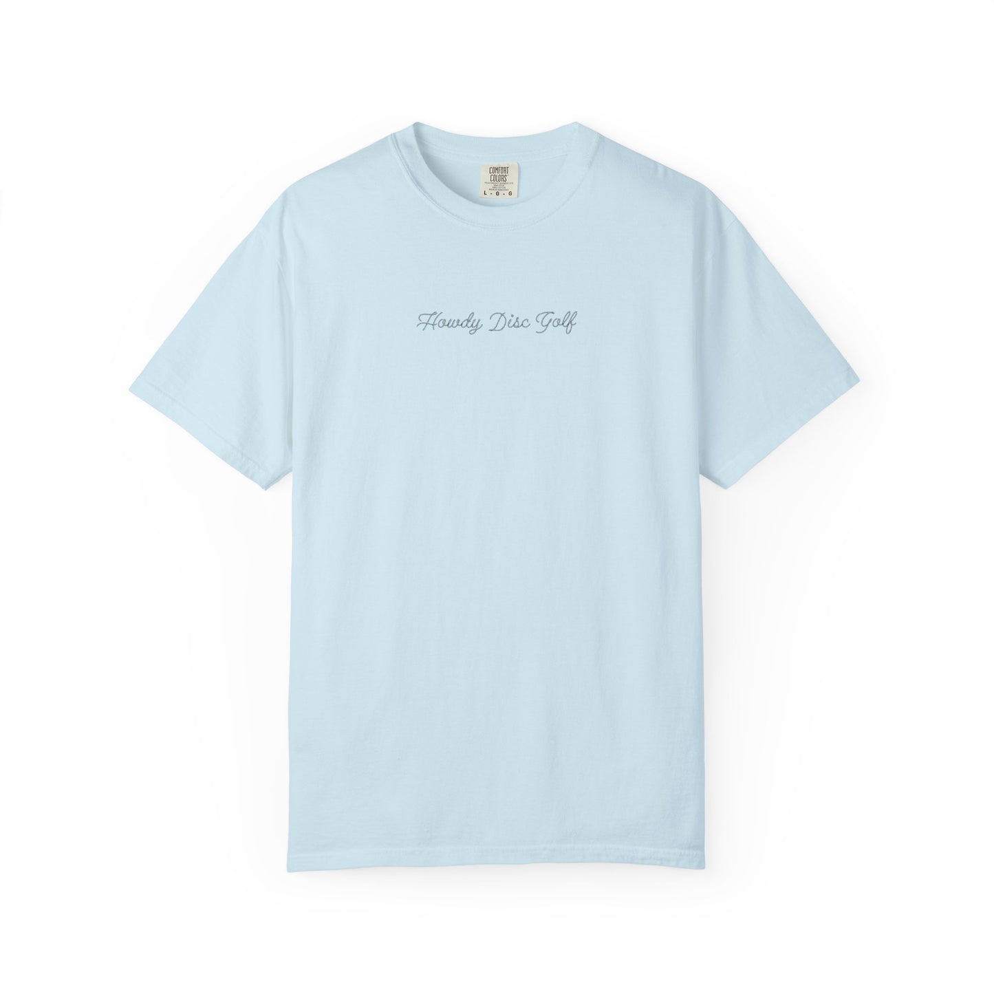 Howdy Mountain Disc Basket Unisex T-shirt