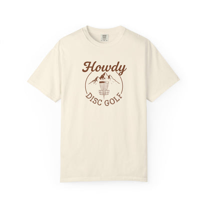 Howdy Disc Golf T-Shirt, Casual Sportswear, Gift for Golfers, Unisex Tee, Outdoor Activity, Summer Fun