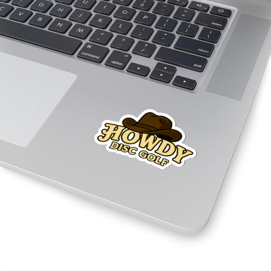 Howdy Disc Golf Cowboy Logo