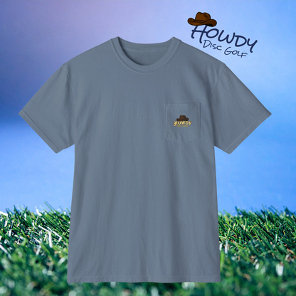 Howdy Discatcher Pocket Tee