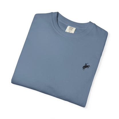 Bucking Bronco Tee- Rope Logo On Back