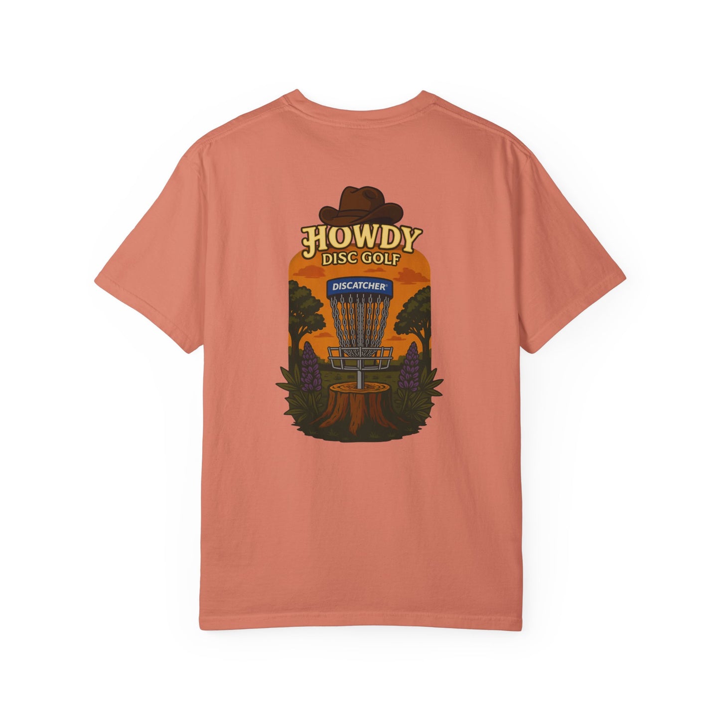 Nature Disc Golf Basket Unisex T-shirt : Howdy