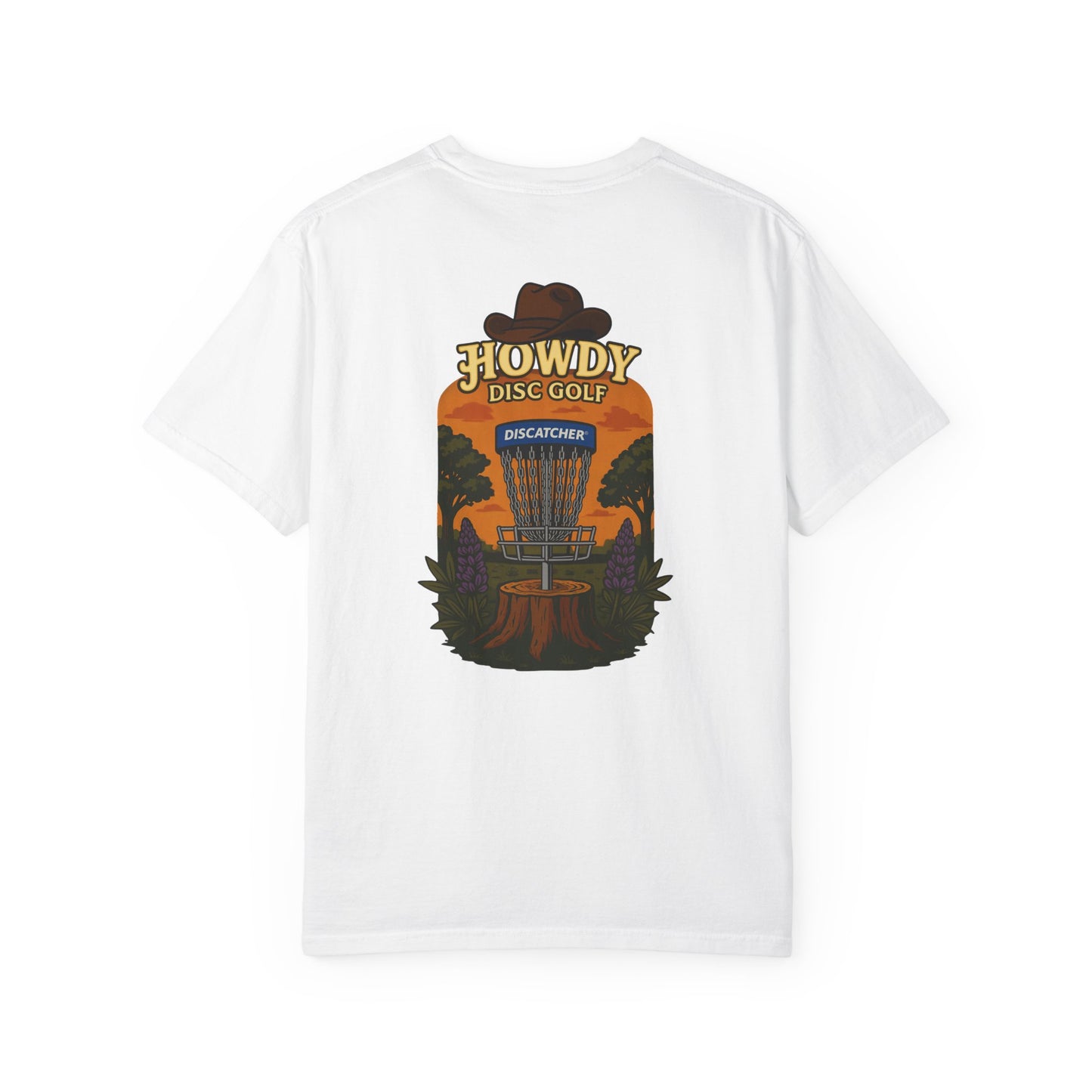 Nature Disc Golf Basket Unisex T-shirt : Howdy