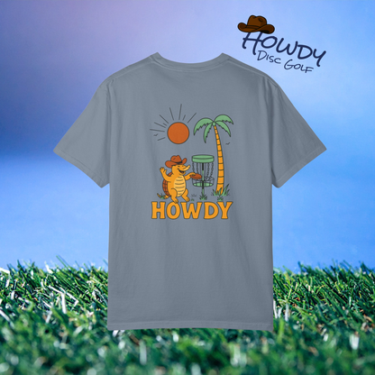Howdy Golf T-Shirt Armadillo Sun Tee