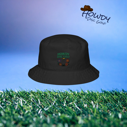 Howdy Disc Golf Embroidered Bucket Hat