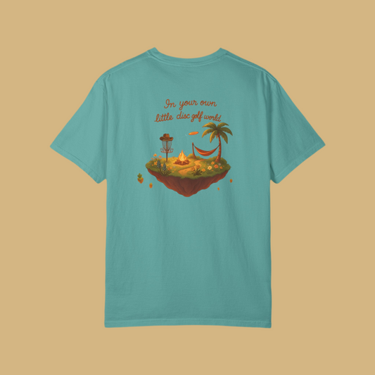 Howdy Disc Golf Graphic Tee - In Your Own Little World T-shirt