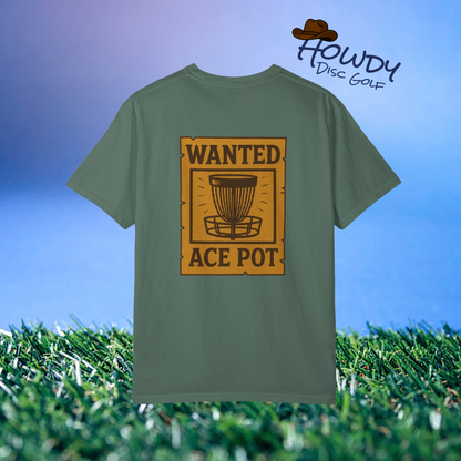 Wanted: Ace Pot Tee – Western Disc Golf Edition
