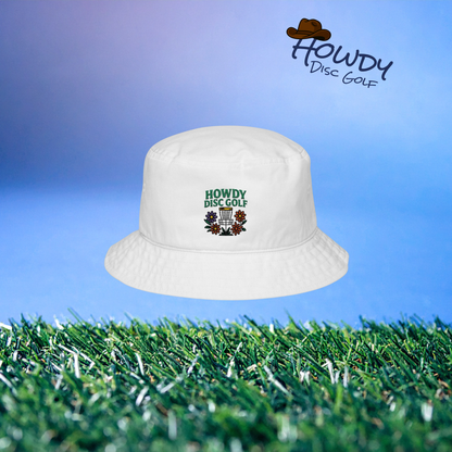 Howdy Disc Golf Embroidered Bucket Hat