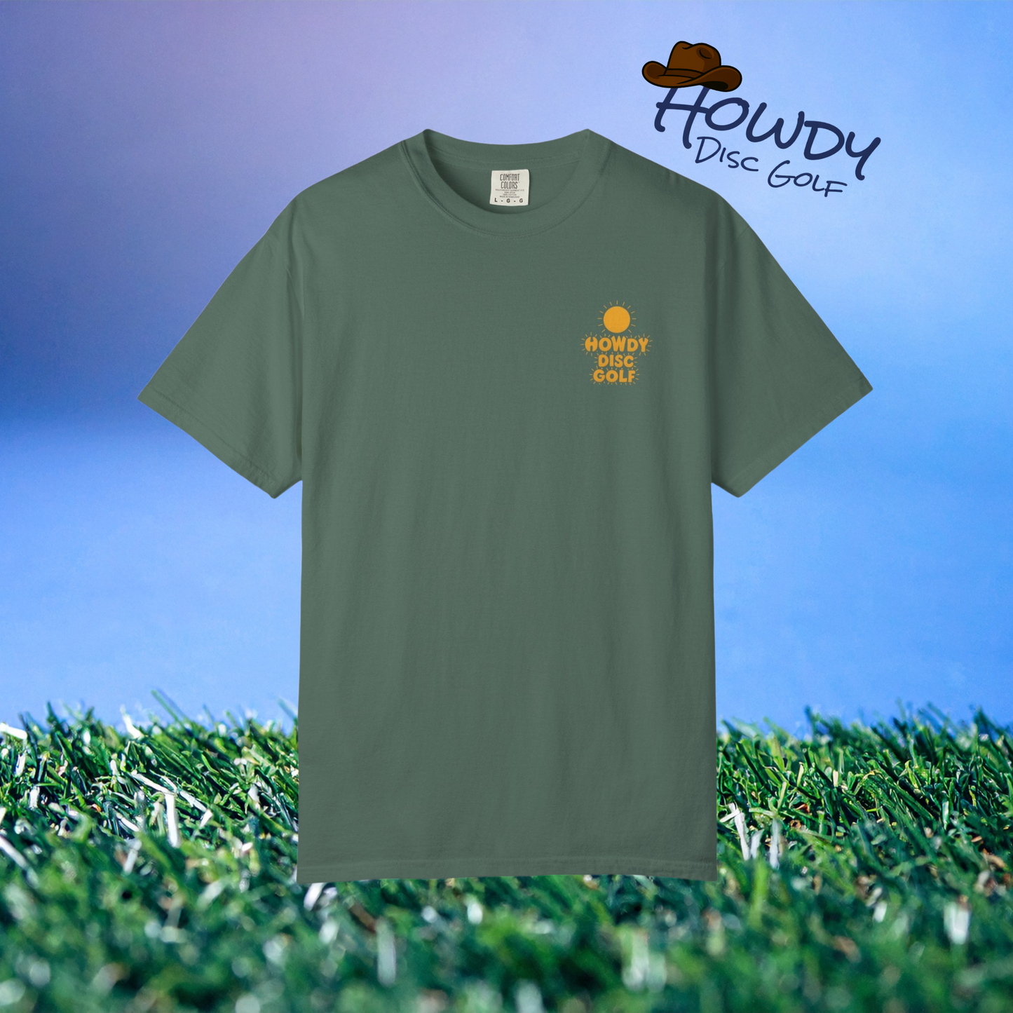 Howdy Golf T-Shirt Armadillo Sun Tee