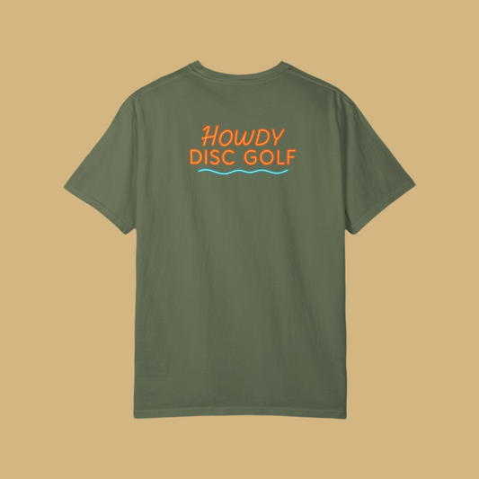 Howdy Neon Disc Golf T-shirt