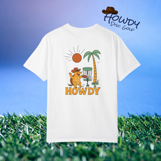 Howdy Golf T-Shirt Armadillo Sun Tee